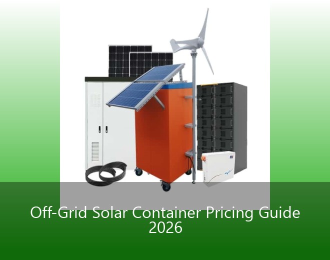 Off-Grid Solar Container Pricing Guide 2026
